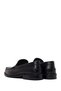 Men's Black Leather Casual Loafer Wm750038Dv - 6