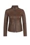 Lucy Women's Gray Double-Sided Leather Suede Jacket 26Sgd568010 - 5