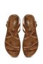 Women's Bronze Ankle Buckle Stone Sandals 26Sfe461314 - 4