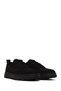 Men's Black Lace-Up Nubuck Leather Casual Sneaker Wm828003Dn - 2