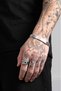 Men's Bracelet - Steel Cord Imprint, Ka1204Gm