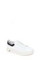 Men's White Lace-Up Leather Sneaker 26SFD611518 - 7