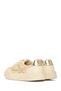 Women's Beige Lace-Up Sneaker 26PFE145314 - 6