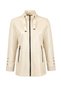 Dorothy Women's Beige Wide Fit Leather Coat 26Sgd5674U4 - 2