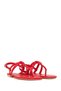 Women's Red Flip-Flop Sandals 26Sfe499018 - 3