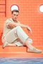 Men's Beige Suede Genuine Leather Genuine Leather Shoes, Casual Shoes, Daily Shoes 25Sfd6308 - 5