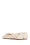 Women's Beige Braided Ballerinas 25Sfd443729 - 5