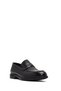 Men's Black Winter Shoes,Genuine Leather Loafer 25Wfd6916Ft - 6