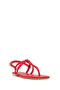 Women's Red Flip-Flop Sandals 26Sfe499018 - 7