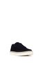 Men's Navy Blue Lace-Up Suede Leather Sneaker 26SFD611610 - 7