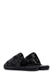 Women's Black Patterned Espadrille Slippers 25Sfd20626F - 5