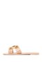 Women's Beige Jelly Slippers 26Sfe4974Pv - 3