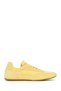 Women's Yellow Lace-Up Leather Sneaker 26Pfd552914