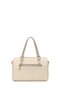Women's Cream Long Strap Knitted Arm Bag Wb500004So - 3