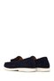 Men's Navy Blue Tasseled Suede Leather Casual Loafer 26Sfd633510 - 7