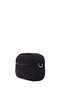 Women's Black Long Strap Fabric Crossbody Bag 26Pbd27536F - 5