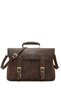 Men's Brown Leather Briefcase 24Wbd3611Cr