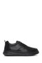 Men's Black Lace-Up Thick Soled Leather Sneaker Wm790008Dv