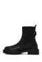 Women's Black Leather Chelsea Boots Wf210018Dv - 3