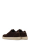 Men's Brown Lace-Up Suede Leather Sneaker Wm68006565 - 6