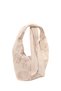 Women's Light Beige Long Strap Suede Leather Shoulder Bag 26Pbd250410 - 6