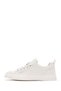 Men's White Lace-Up Leather Sneaker 26SFD690918 - 3