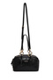 Women's Black Long Strap Shoulder Bag Wb100024Sv - 2