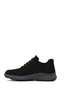 Men's Black Lace-Up Thick Soled Nubuck Leather Casual Sneaker Wm700005Dn - 3