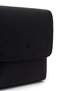 Men's Black Long Strap Leather Messenger Bag 25Wbd3540Ft - 8