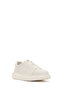 Men's White Lace-Up Thick Sole Shoes Leather Sneakers 26Sfd699018 - 8
