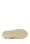 Beige Leather Women's Boots & Bootie HD0777054903 - 5
