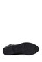 Women's Black Zippered Buckle Boots Wf240001Sv - 6