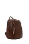 Women's Brown Long Strap Backpack Ab200006Sb - 2