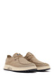 Zero Men's Beige Lace-Up Thick Sole Fabric Casual Shoes 26Sfd69136F - 2