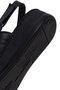 Women's Black Strappy Thick-Soled Leather Comfort Sandals 26Sfd321418 - 8