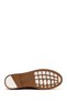 Women's Tan Tasseled Suede Leather Loafer 26Pfd510610 - 5