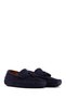 Men's Navy Blue Suede Genuine Leather Genuine Genuine Leather Shoes, Casual Shoes, Daily Shoes 25Sf - 3