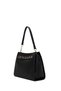 Women's Black Long Strap Classic Shoulder Bag Ab200026Sf - 6