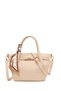 Women's Powder Long Strap Mini Shoulder Bag with Accessories Ab150010Sf