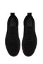 Men's Black Lace-Up Nubuck Leather Casual Sneaker Wm828003Dn - 4
