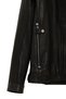 Towns Men's Black Slim-Fit Short Leather Jacket 25Wgf65872Z - 6