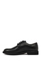 Men's Black Lace-Up Leather Classic Shoes 26Sfd601218 - 3