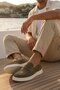 Men's Khaki Suede Leather Casual Loafer 26Sfd633410 - 2