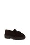 Women's Brown Thick-Soled Tasseled Suede Leather Loafer Af450014Ds - 7