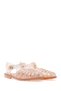 Women's Gold Ankle Strap Jelly Sandals 26Sfe4942Pv - 2