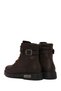 Men's Brown Sirico Zip-Up Leather Combat Boots 026M100069 - 6