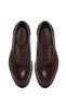 Men's Brown Lace-Up Leather Casual Shoes 25Wfd6013Ft - 7