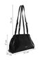 Women's Black Classic Shoulder Bag Wb500003Sv - 5