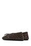 Women's Brown Braided Ballerinas 25Sfd443629 - 5