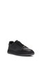 Men's Black Lace-Up Leather Sneaker WM790007DV - 7